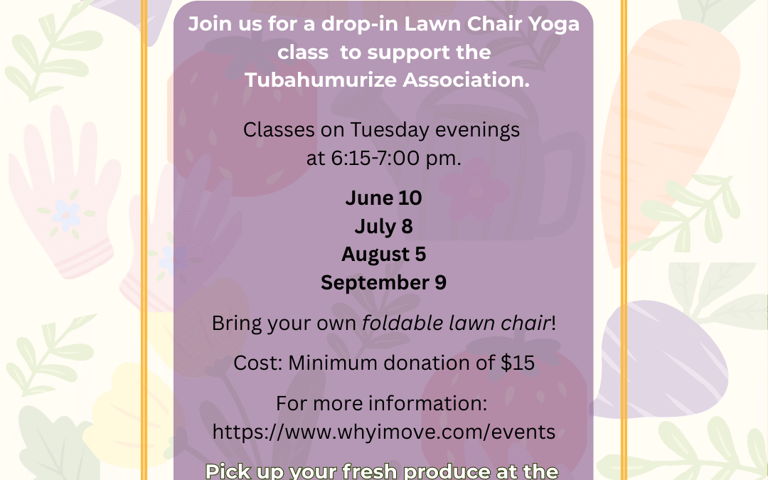 Nurture & Nature Lawn Chair Yoga